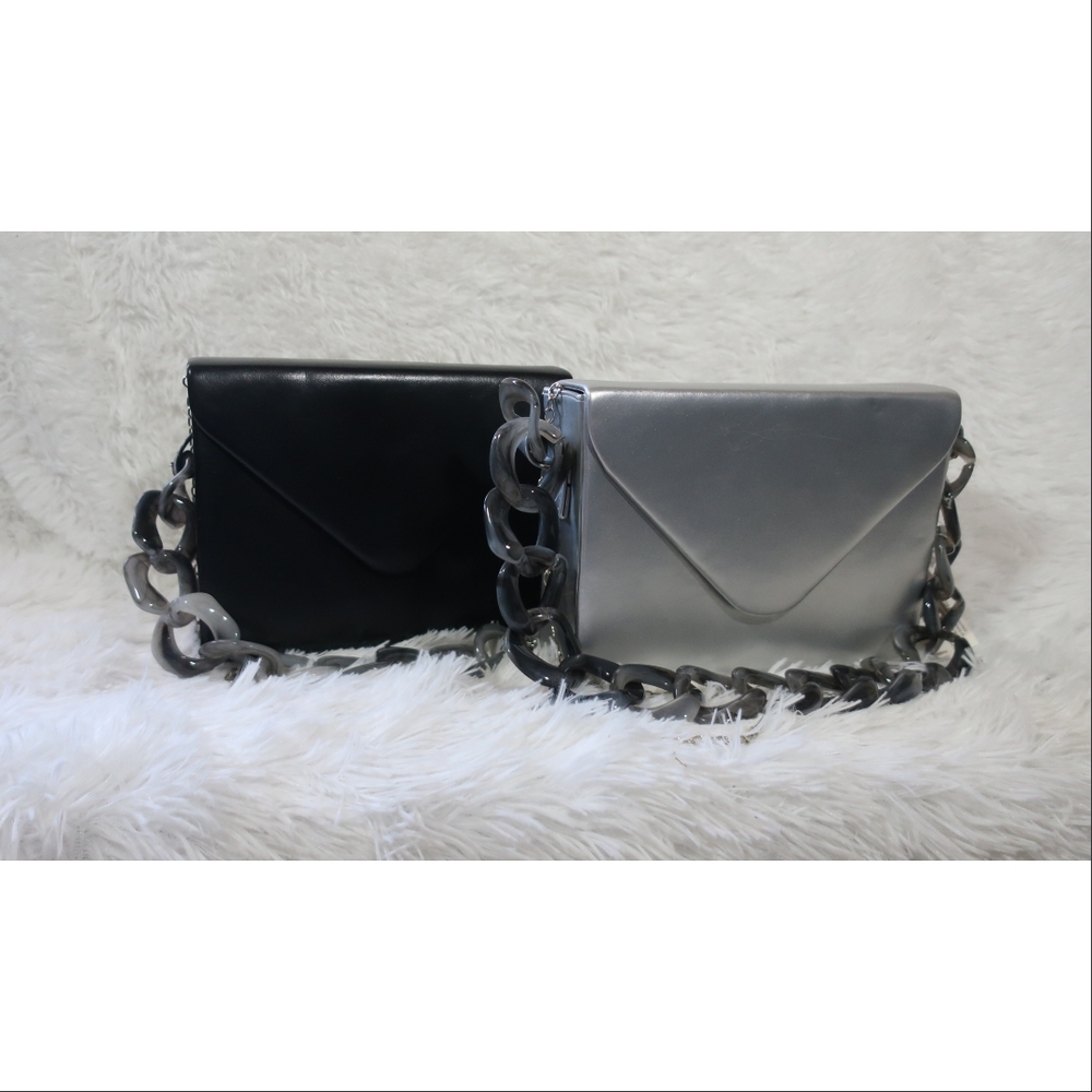 Elegant Black and Silver Women's Purses